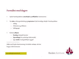 form let med dagen