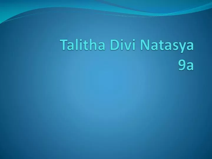 talitha divi natasya 9a