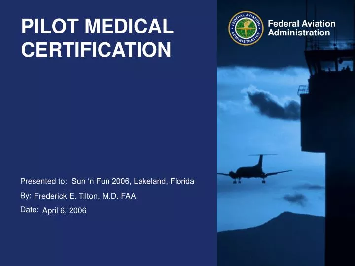 pilot medical certification