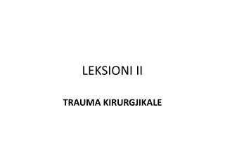 leksioni ii