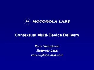Contextual Multi-Device Delivery