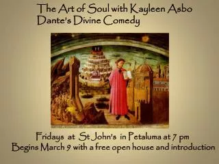 The Art of Soul with Kayleen Asbo Dante’s Divine Comedy
