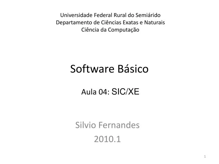 software b sico