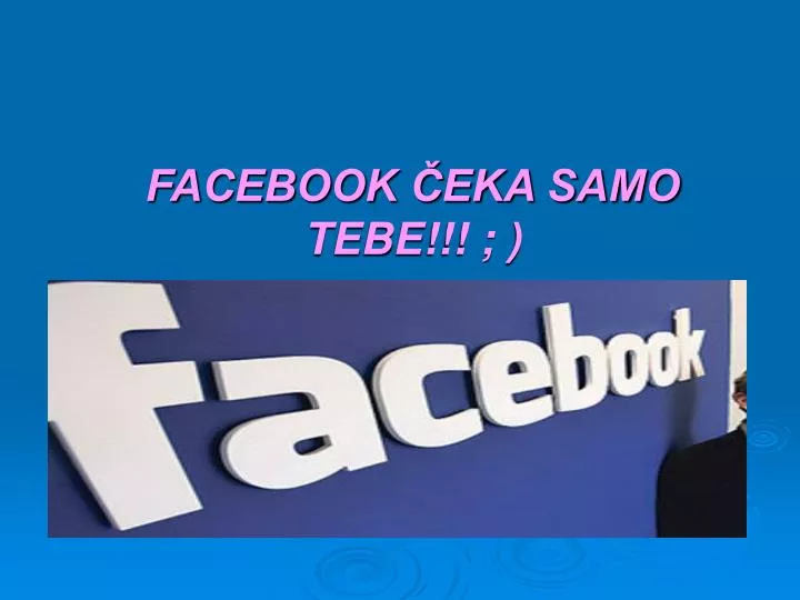 facebook eka samo tebe