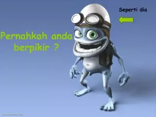 pernahkah anda berpikir