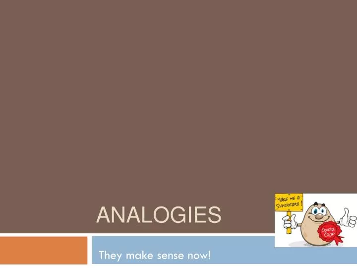 analogies