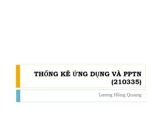 th ng k ng d ng v pptn 210335