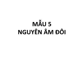 m u 5 nguy n m i