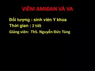 vi m ami an v va