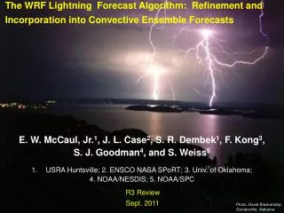 The WRF Lightning Forecast Algorithm: Refinement and