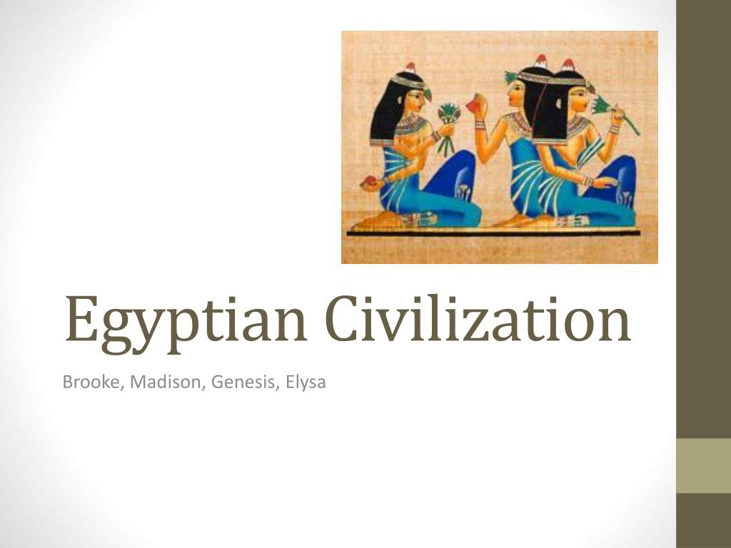 PPT - Egyptian Civilization PowerPoint Presentation, free download - ID ...