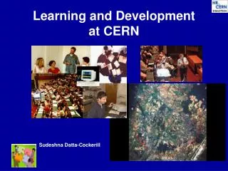 Learning and Development at CERN
