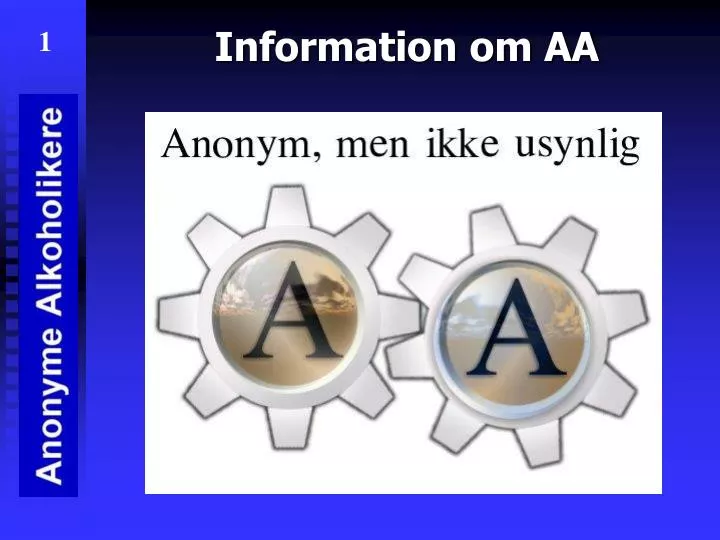 information om aa