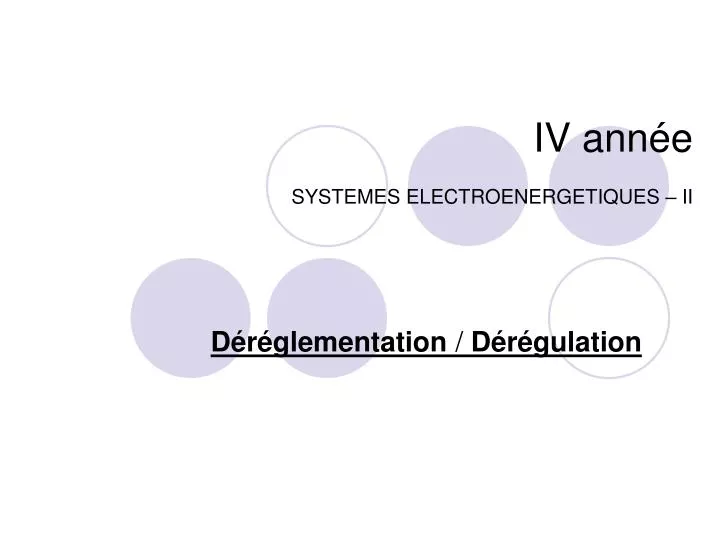 iv ann e systemes electroenergetiques ii