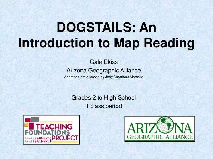 dogstails an introduction to map reading