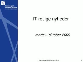 it retlige nyheder