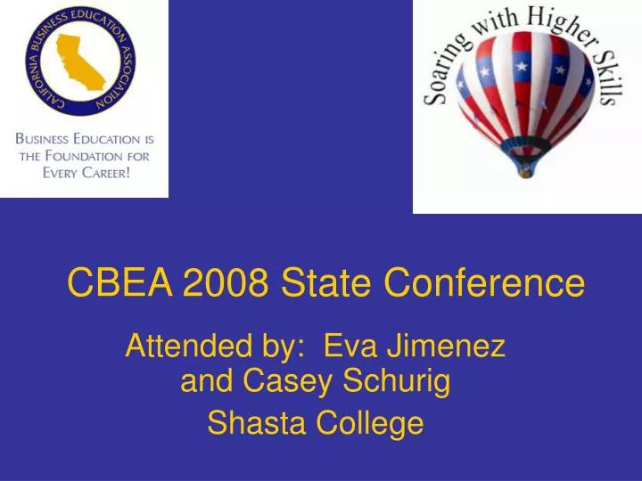 cbea 2008 state conference