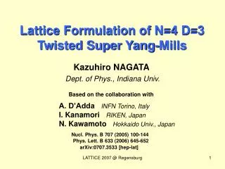 Lattice Formulation of N=4 D=3 Twisted Super Yang-Mills