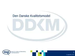 den danske kvalitetsmodel