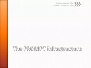 The PROMPT infrastructure