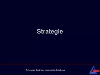 strategie