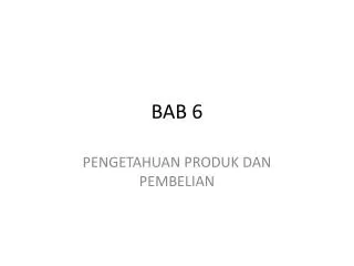 bab 6