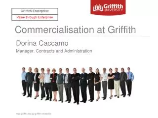 Commercialisation at Griffith