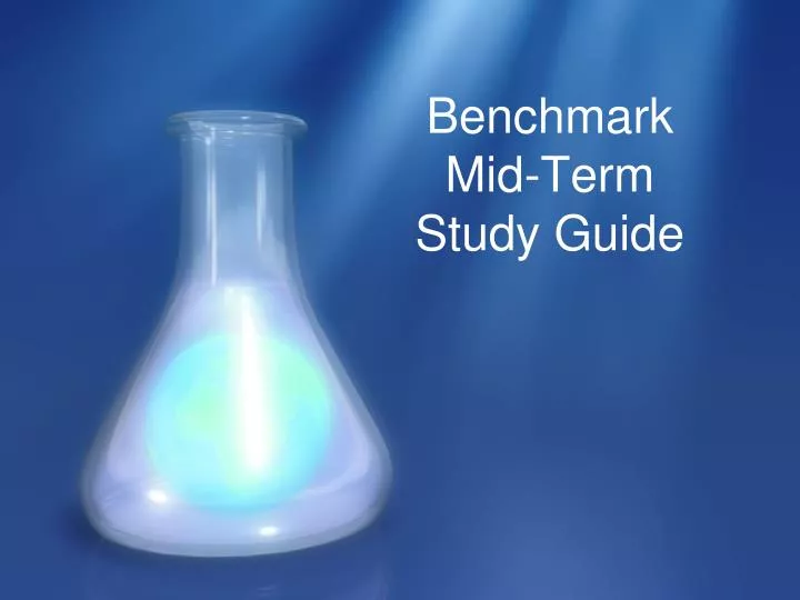 benchmark mid term study guide