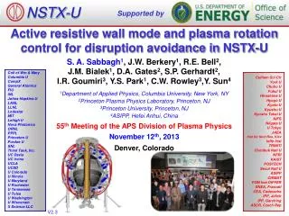 Active resistive wall mode and plasma rotation control for disruption avoidance in NSTX-U
