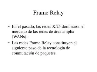 frame relay