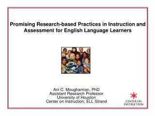 Promising Research-based Practices in Instruction and Assessment for English Language Learners