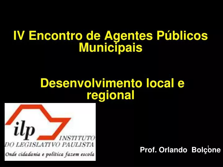 iv encontro de agentes p blicos municipais desenvolvimento local e regional