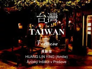 taiwan formosa