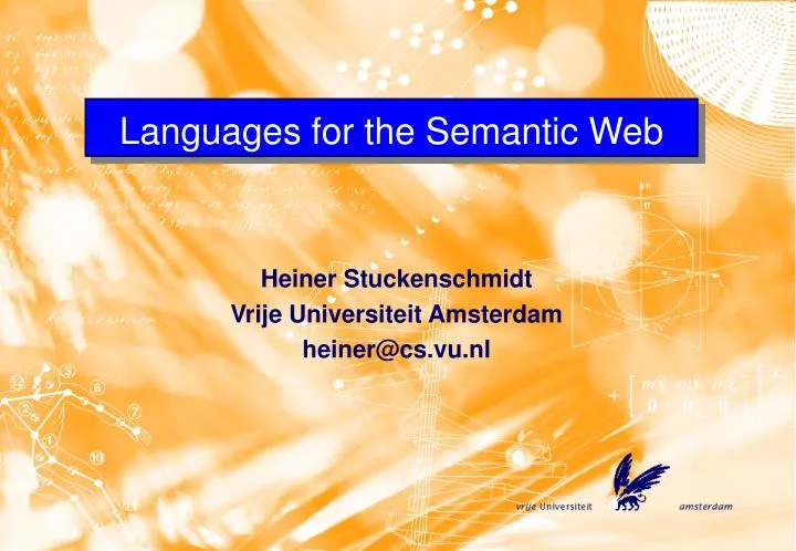 languages for the semantic web