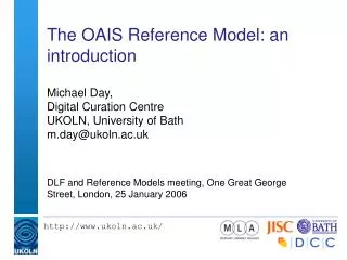 The OAIS Reference Model: an introduction