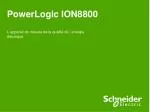 PowerLogic ION8800 - slide 1