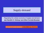 Supply-demand - slide 1