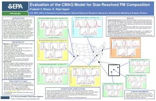 Evaluation of the CMAQ Model for Size-Resolved PM Composition