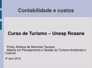 contabilidade e custos