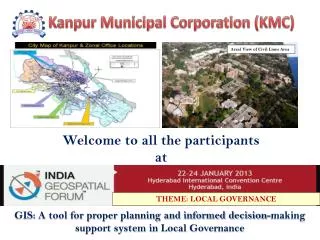 GIS: A tool for proper planning and informed decision-making support system in Local Governance