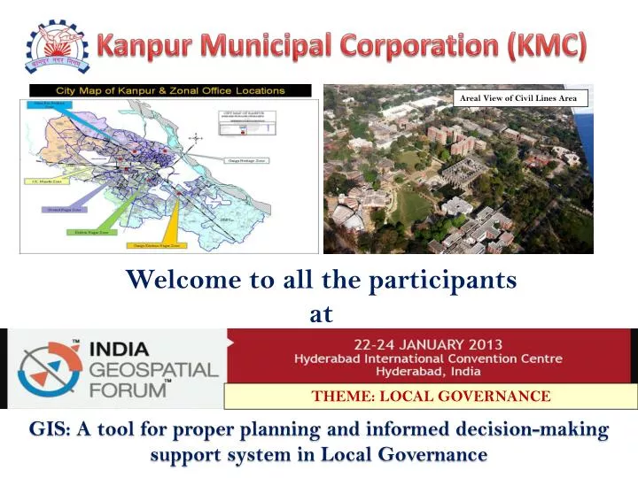 gis a tool for proper planning and informed decision making support system in local governance