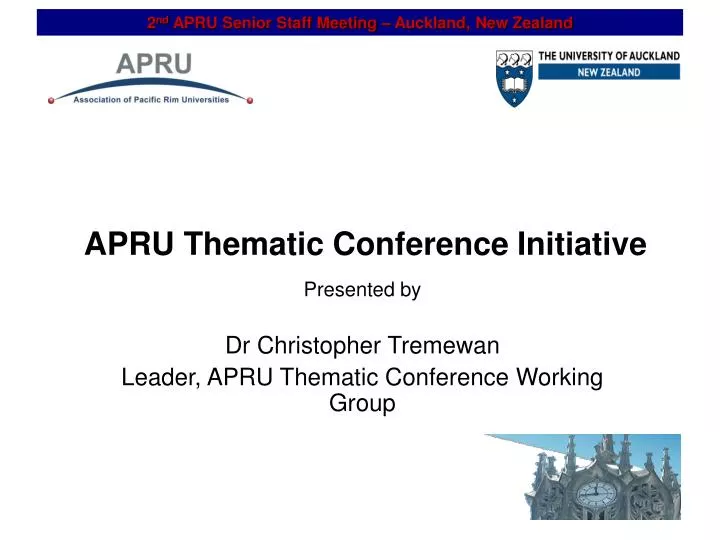 apru thematic conference initiative