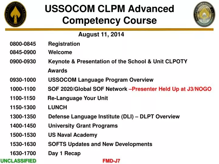 ussocom clpm advanced competency course