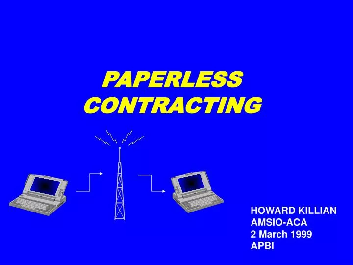 paperless contracting