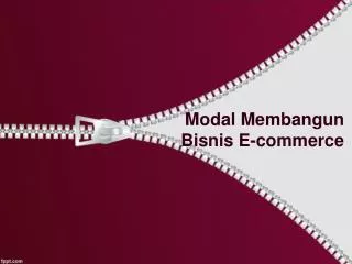 modal membangun bisnis e commerce