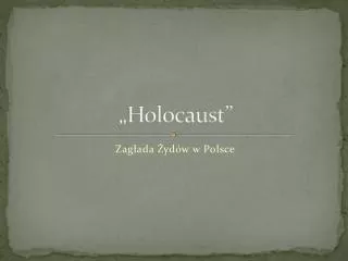 holocaust