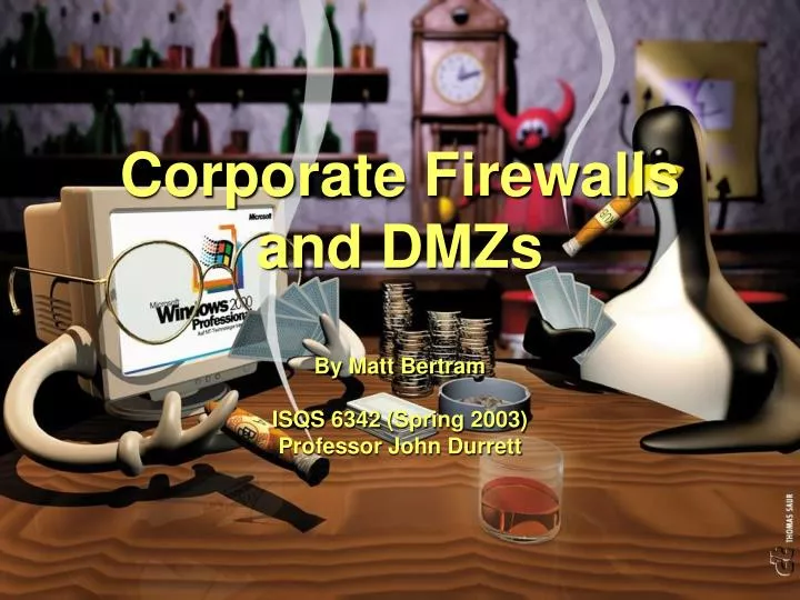 corporate firewalls and dmzs