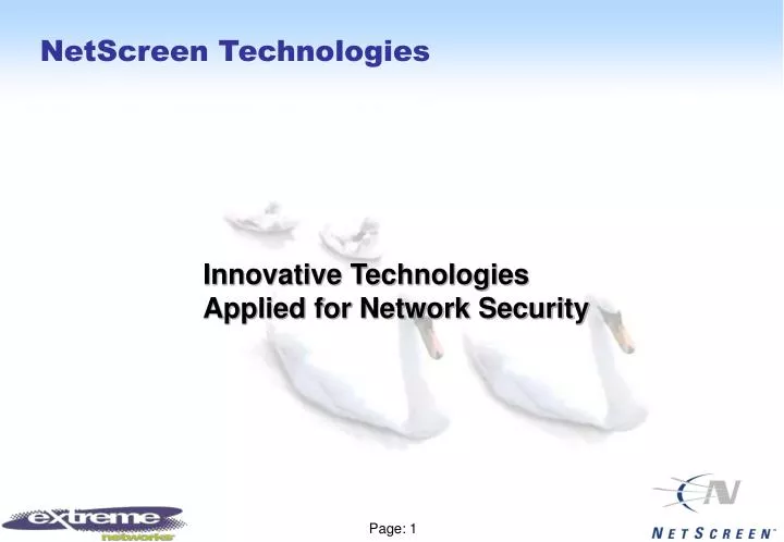 netscreen technologies