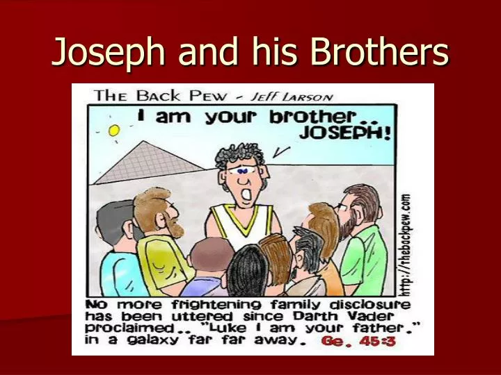 joseph and his brothers