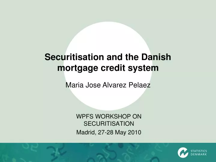 securitisation and the danish mortgage credit system